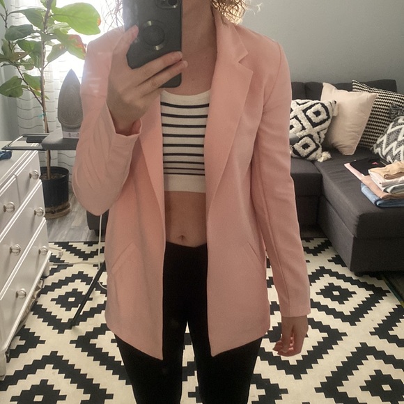 Pink long blazer - Picture 13 of 16